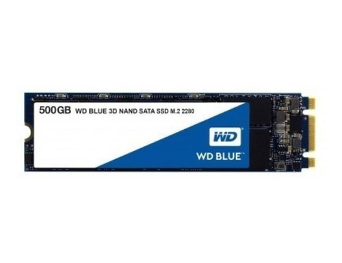 Ssd Wd Blue M.2 2280 500gb Sata 3dnand 6gb - Western Dig /v