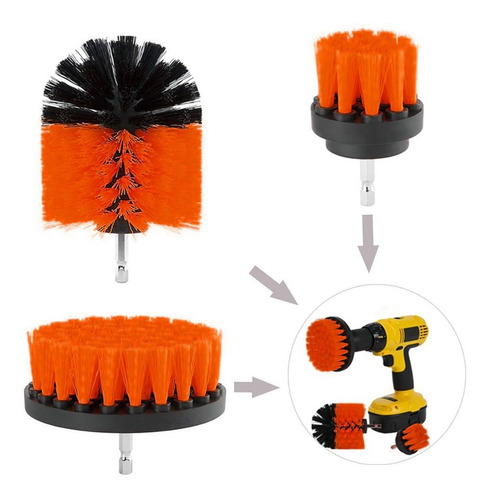 Cepillo De Limpieza Para Taladro Eléctrico, Limpieza De Lec