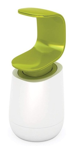 Lmell C-pump - Dispensador De Jabón, Color Blanco Y Verde