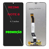 Tela Display Frontal Compatível Redmi Note 8 + Brinde