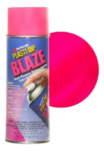 Pintura Removible Plastidip Aerosol Rosa Fluo Blaze Pink