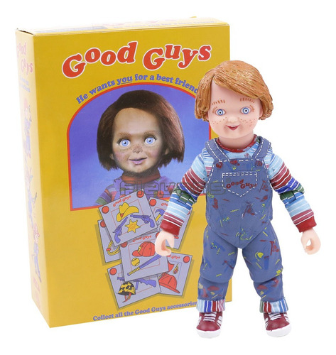 Brinquedo De Ação Neca Childs Play Good Guys Chucky Pvc, 10