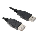 Cable Usb Macho A Usb Hembra 1.5m Alargue Extensor