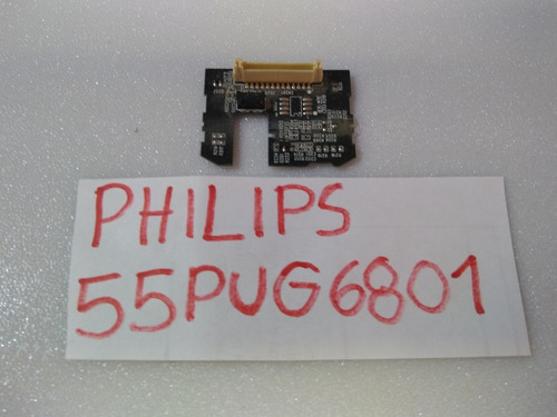 Placa Sensor Ir Control Remoto Tv   Philips 55pug6801