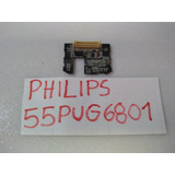 Placa Sensor Ir Control Remoto Tv   Philips 55pug6801