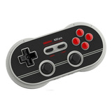 Joystick Inalámbrico 8bitdo Nes30 Pro Negro Y Gris