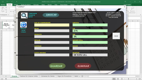 Excel Para Administracion Registros Contables 2024