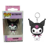 Llavero Pocket Pop: Hello Kitty Kuromi Negro
