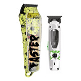 Clipper Cortadora Faster + Trimmer T-pro B-way