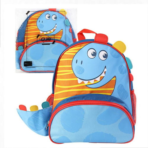 Mochila Escolar Infantil Menino Creche Bichinhos Clio Pets