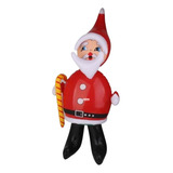 Boneco Papai Noel Inflável 70cm Decoração Para Natal