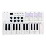 . Teclado Midi M-vave Portátil Usb De 25 Teclas