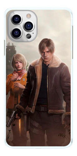 Capinha Resident Evil 4 Leon E Ashley Capa De Celular