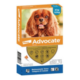 Advocate - Pipeta Antipulgas Para Perros De 4 A 10 Kg