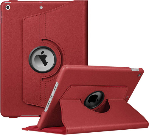 Funda New iPad Fintie 10.2 9na/8va/7ma Gen Poppy Red