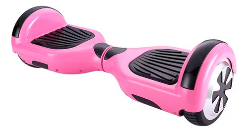 Hoverboard Skate Elétrico Com Led Bluetooth 6.5 Cor Rosa