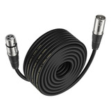 Cable Xlr-xlr De 15 Metros Balanceado Para Canon-canon Bomge