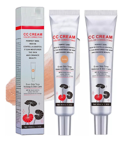 2crema Cc Que Cambia De Color Coreana,2 En 1 Para El Cuidado