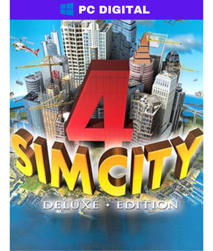 Sim City 4 Deluxe Edition Pc Digital - Português 