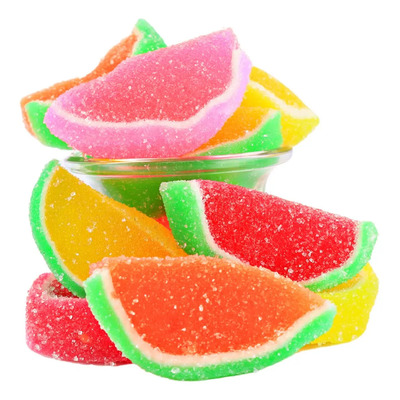 Gomitas En Forma De Gajos Sabores Frutales 1 Kilo | Meses sin interés