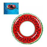 Flotador Inflable Sandía 90 Cm Piscina Swing Ring Watermelon