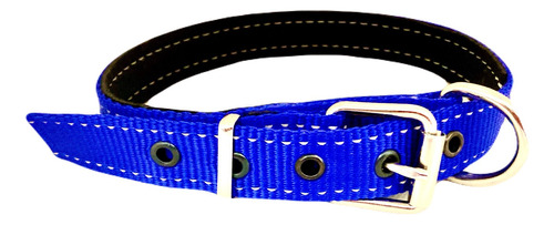 Collar Nylon Reflejante C/forro De 2.5 Cms De Ancho 