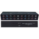 Switch Chaveador De Video Componente Com Audio 3 X 1