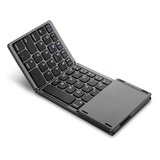 Mini Teclado Inalámbrico Plegable Bluetooth Touchpad