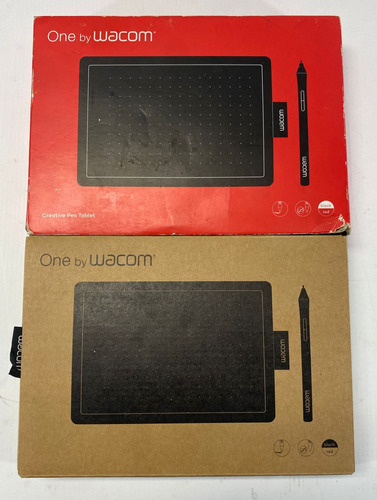 Tableta Gráfica Wacom One By Wacom Ctl-472  Negra Y Roja