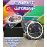 Kit Faros Led H4 Luz Alta/baja Universal Tipo Jeep Renegade