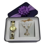 Joyeroreloj Aretes Cadena Regalo Belleza Fantasía16965mazugi