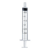 Bremen Jeringa Descartable 3ml Sin Aguja X 100 Unidades Capacidad En Volumen 3 Ml