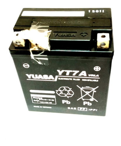 Bateria Yuasa  Ytx7l-bs Honda Glh 150 Gaucha Centro Motos