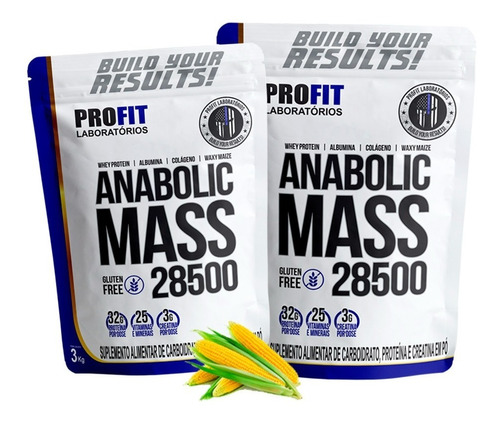 Hipercalórico Anabolic Mass 3kg - Profit