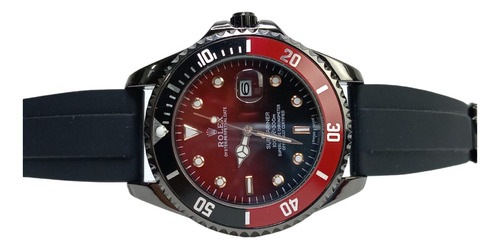 Reloj Submariner Cocacolor Difuminado Cuarzo 