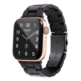 Malla Hopo Para Apple Watch 38/40mm 6/5/4/3/2/1/se (negro)