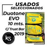 Duotone Evo 10 Mts Con Trust Bar - 2019. Estado Muy Bueno