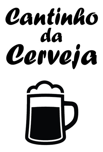 Adesivo Cantinho Cerveja Chopp Parede Barril Tonel Vitrine