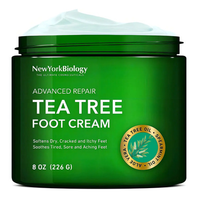 Crema De Pies Con Aceite Árbol De Té Para Pies Secos Y Agrie | Envío gratis