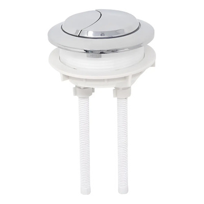 Botón Doble Descarga Honbay para Tanque Inodoro Plástico Plateado 58mm | Meses sin interés