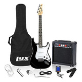 Lyxpro Guitarra Eléctrica 39  Pulgadas Kit Completo Para Pri