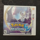 Pokémon Moon - Nintendo 3ds - Físico Com Capa