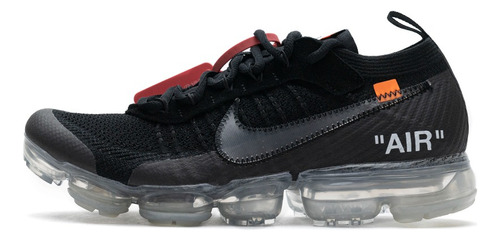 Off White X Nike Air Vapormax Preto Transparente Leia A Desc