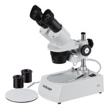 Microscopio Estéreo Binocular Frontal Amscope Se305r-pz, Ocu