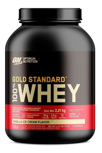 Optimum Nutrition 100% Whey Gold Standard 5 Lbs