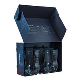 Set X2 Vaso Fernet Ferchetto Botella Cortada Vidrio Caja Box