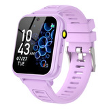 Reloj Inteligente P/niños Phyulls De 3-12 Años - Morado