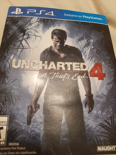 Uncharted 4.   A Thiefs End