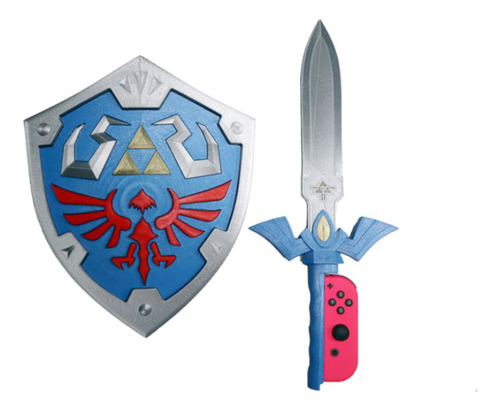 Accesorio Joycon Espada Y Escudo Nintendo Switch Zelda
