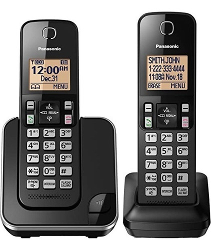 Teléfono Inalámbrico Panasonic Kx-tgc352 Negro Identificador